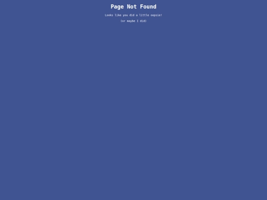 not_found screenshot