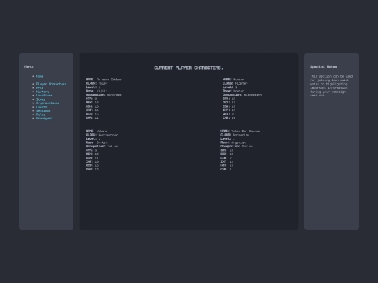 players/players screenshot
