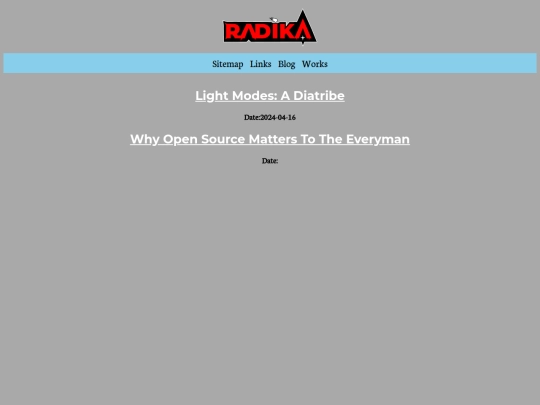 blog screenshot