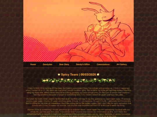 Dear diary assets/Diary entries/06032026 screenshot