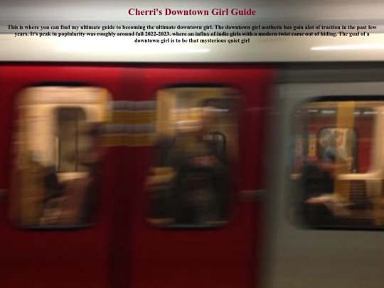 downtowngirl screenshot