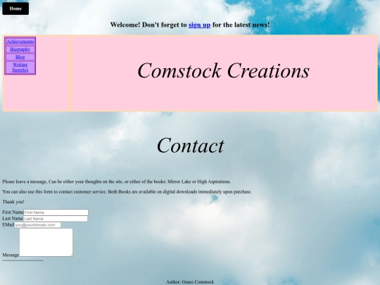 Contact screenshot