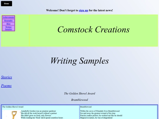 Poems screenshot