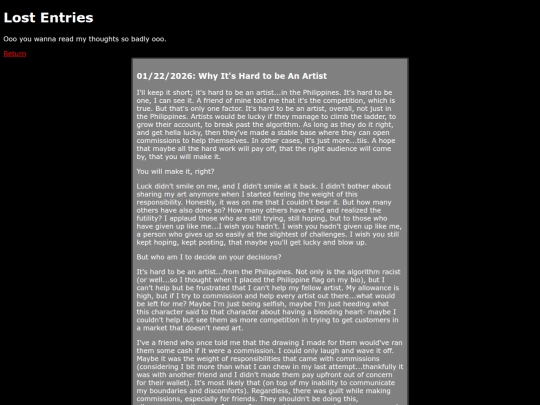 blog screenshot