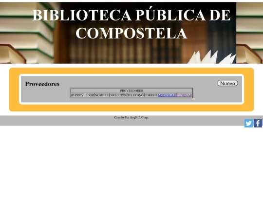 html/mostrar_proveedores screenshot