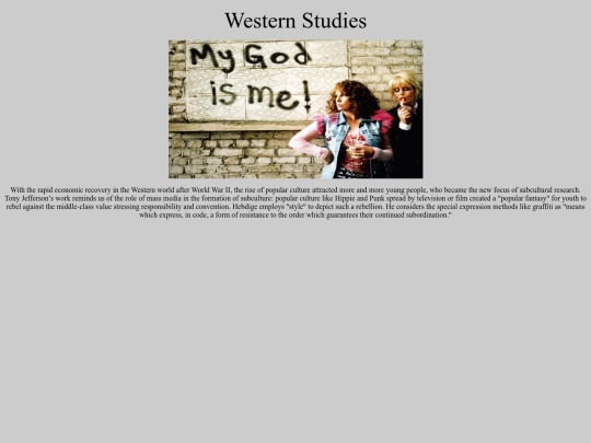 frame/western studies screenshot