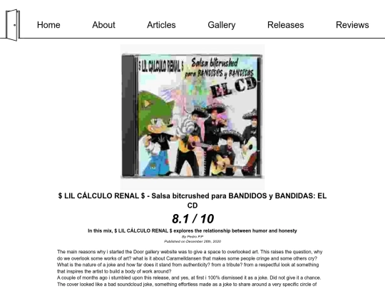 reviews/7-lil-calculo-renal-salsa-bitcrushed screenshot