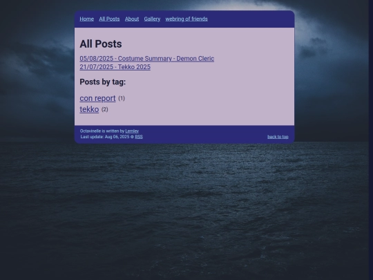 info/all_posts screenshot