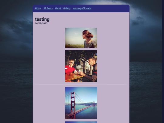 posts/examples screenshot