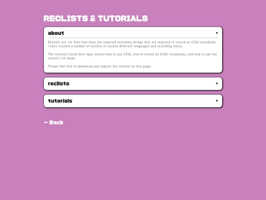 reclists-and-tutorials screenshot
