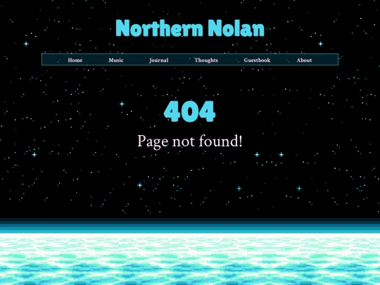 not_found screenshot