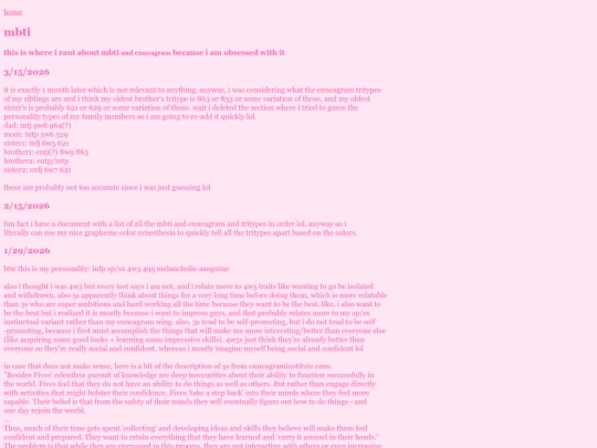 mbti screenshot
