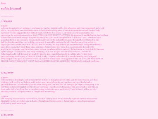 sofosjournal screenshot