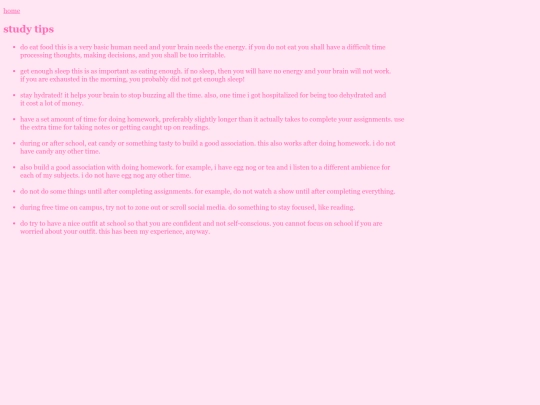 studytips screenshot