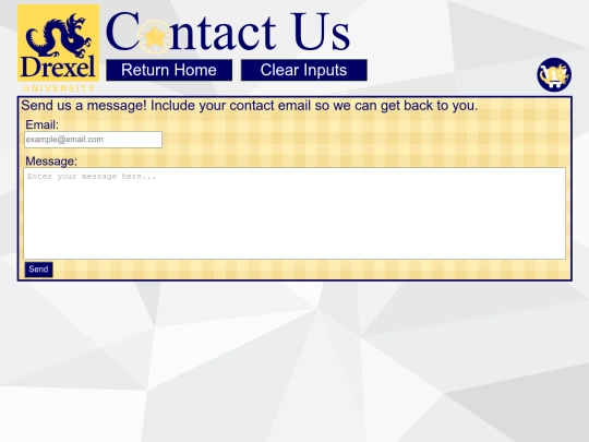 CI102/contact screenshot