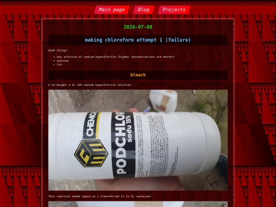 posts/making-chloroform-attempt-1-failure screenshot