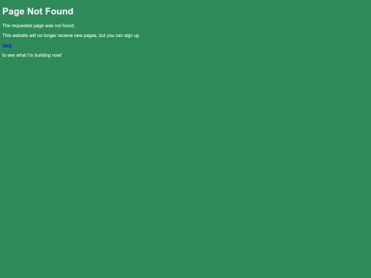 not_found screenshot