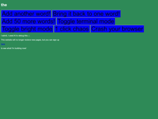 sentencegenerator screenshot