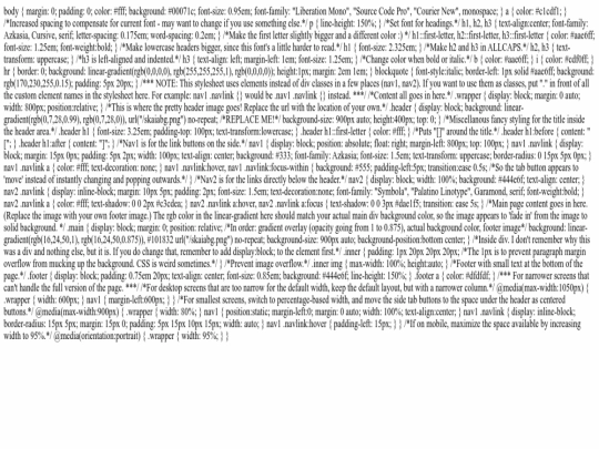index screenshot