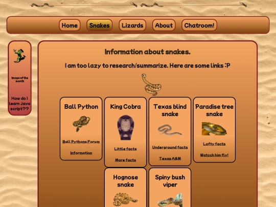 Snakes screenshot