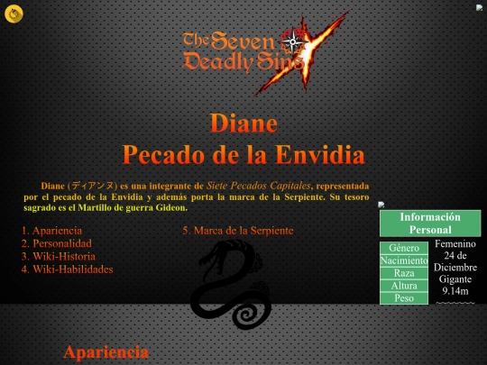 Diane screenshot