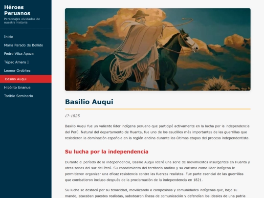 heroes/basilio-auqui screenshot
