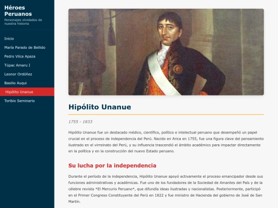 heroes/hipolito-unanue screenshot