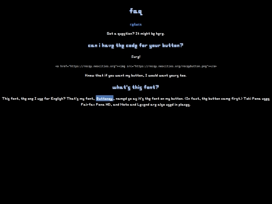 en/faq screenshot