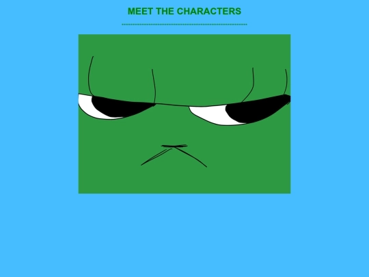 CHARACTERS screenshot