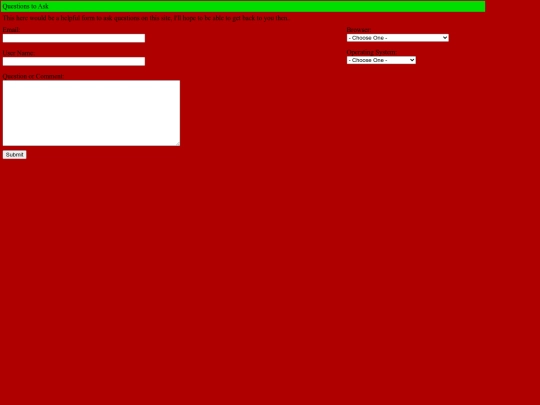 portal/question screenshot