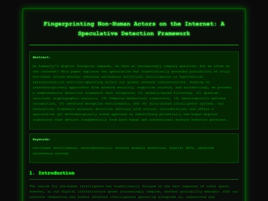 Docs/Fingerprinting Non-Human Actors on the Internet screenshot