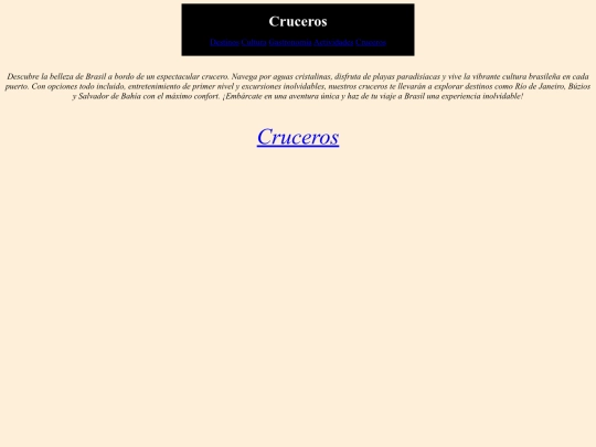 PROYECTO/cruceros screenshot