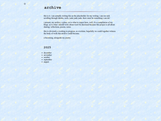 archive screenshot