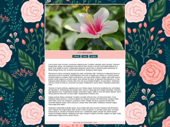 recipes screenshot