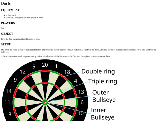 .games/darts screenshot