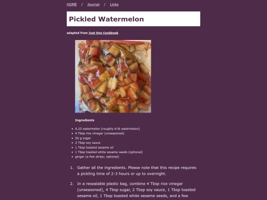 recipes/pickledwatermelon screenshot