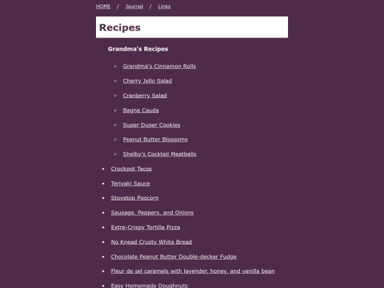 recipes/recipes screenshot
