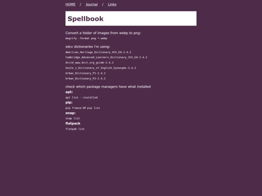 spells screenshot