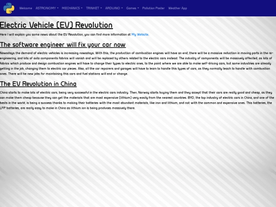 EVrevolution screenshot