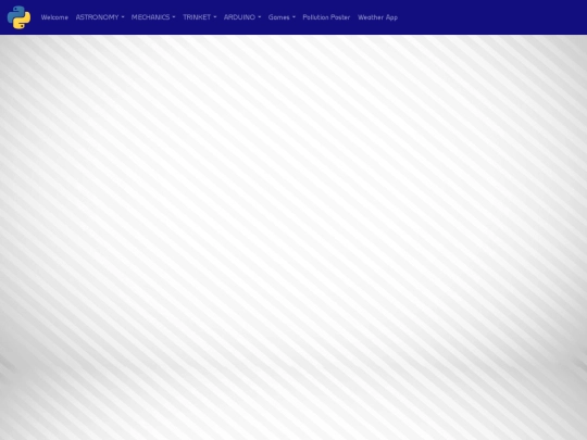 menu screenshot