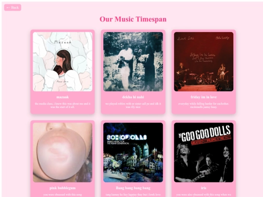 songs screenshot