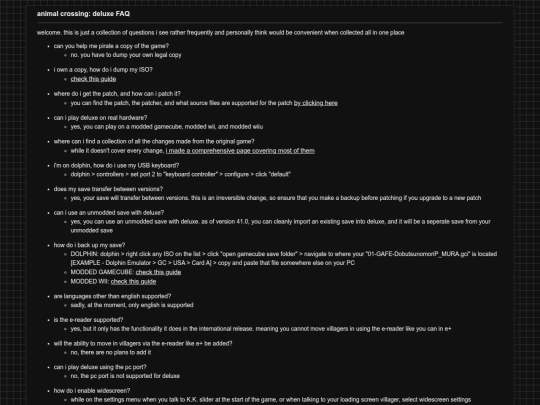 acdx/faq screenshot