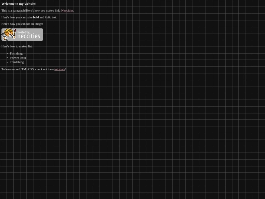 blank screenshot