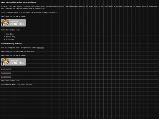 daibuster screenshot