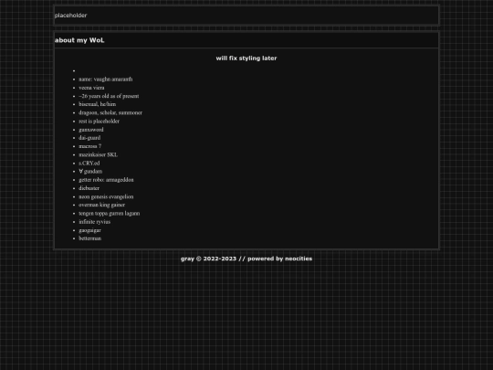 wolpage screenshot