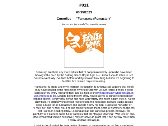 music-log/logs/03-15 screenshot