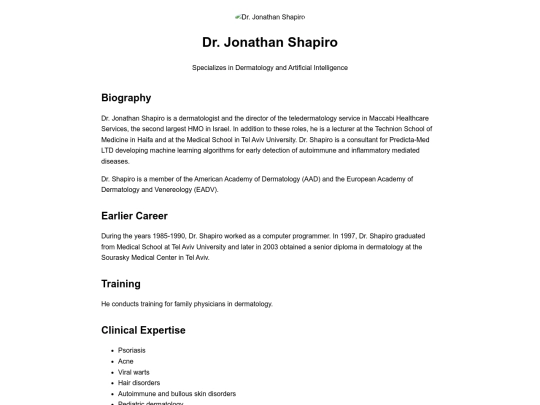 site text screenshot