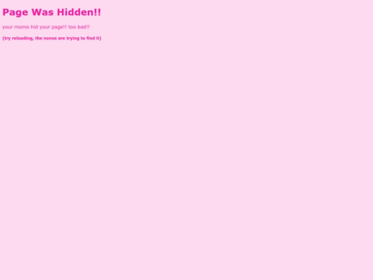 ehehehee_you_lost_your_page!! screenshot