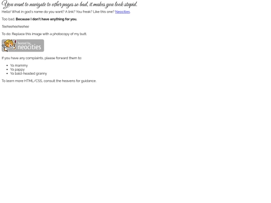 old-index screenshot