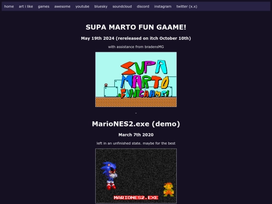 games screenshot